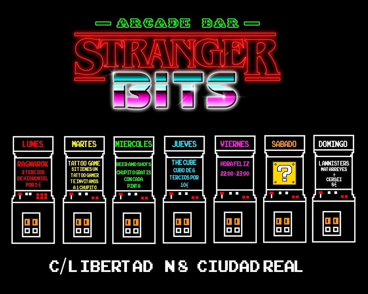STRANGER BITS -ARCADE BAR-. - Foto 3