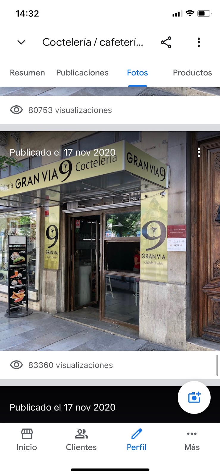 Cafetería “Gran Vía 9” - Foto 1