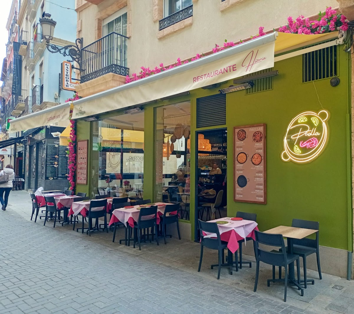 Restaurante Hizoria en Alicante
