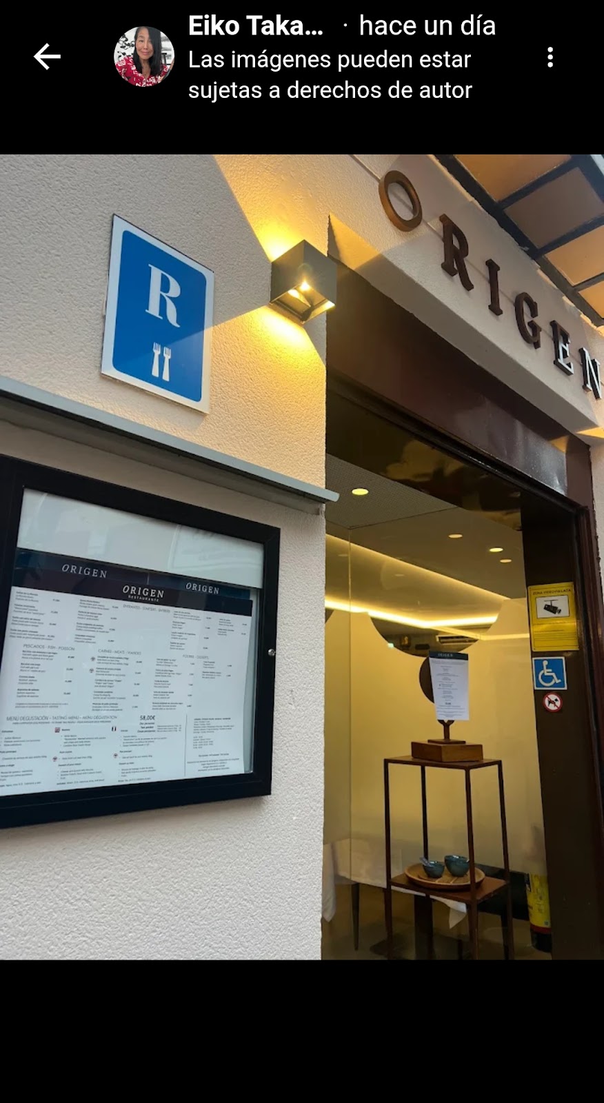 Restaurante Origen Ávila